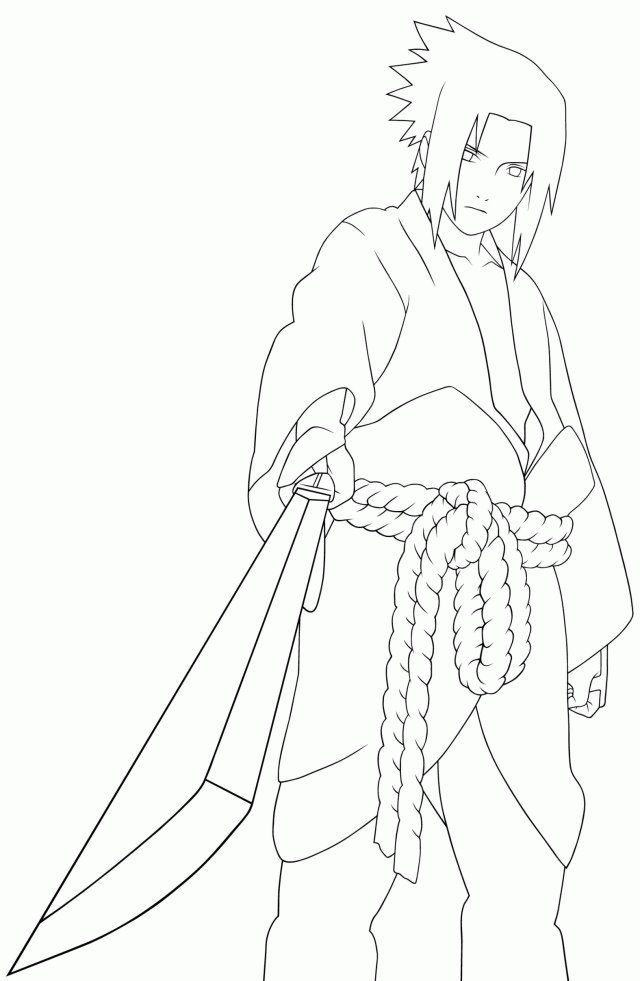 Desenhos de Naruto And Sasuke Para Colorir e Imprimir - Pintar Grátis Online